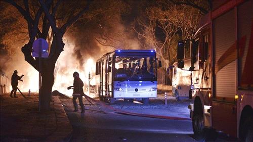 Governor: At least 5 killed in Ankara blast