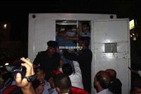 Police arrest protesters in front of Iraqi Embassy in Amman on Tuesday, May 21, 2013/ Ammon News photo