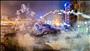 Protestors used fireworks against riot police, June 11, 2013 (photo: AP - Vadim Ghirda)