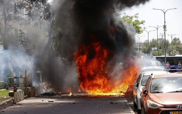 5 Israelis killed, more than 100 injured by Palestinian resistance rockets 