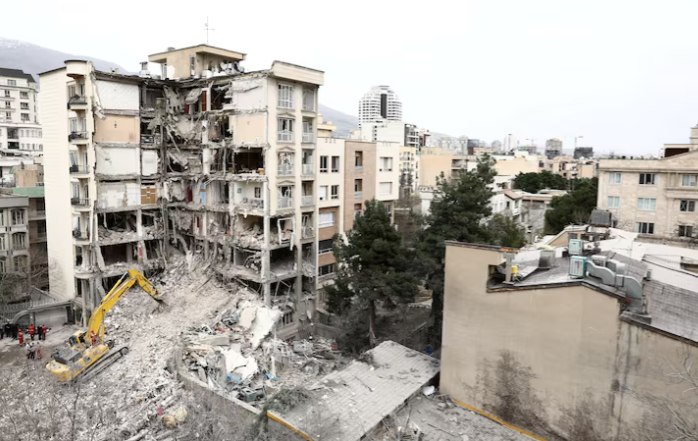 Israel strikes Tehran as Trump says US negotiating to end war 