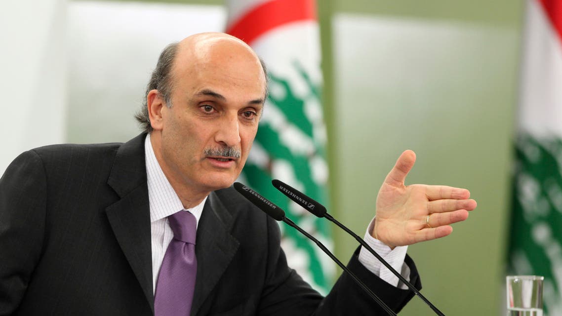 Geagea: Military court should first question Hezbollah&rsquo;s Nasrallah on Beirut violence