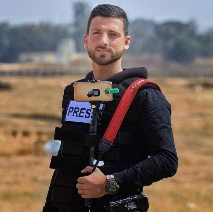 Journalist killed in an Israeli attack on Gaza