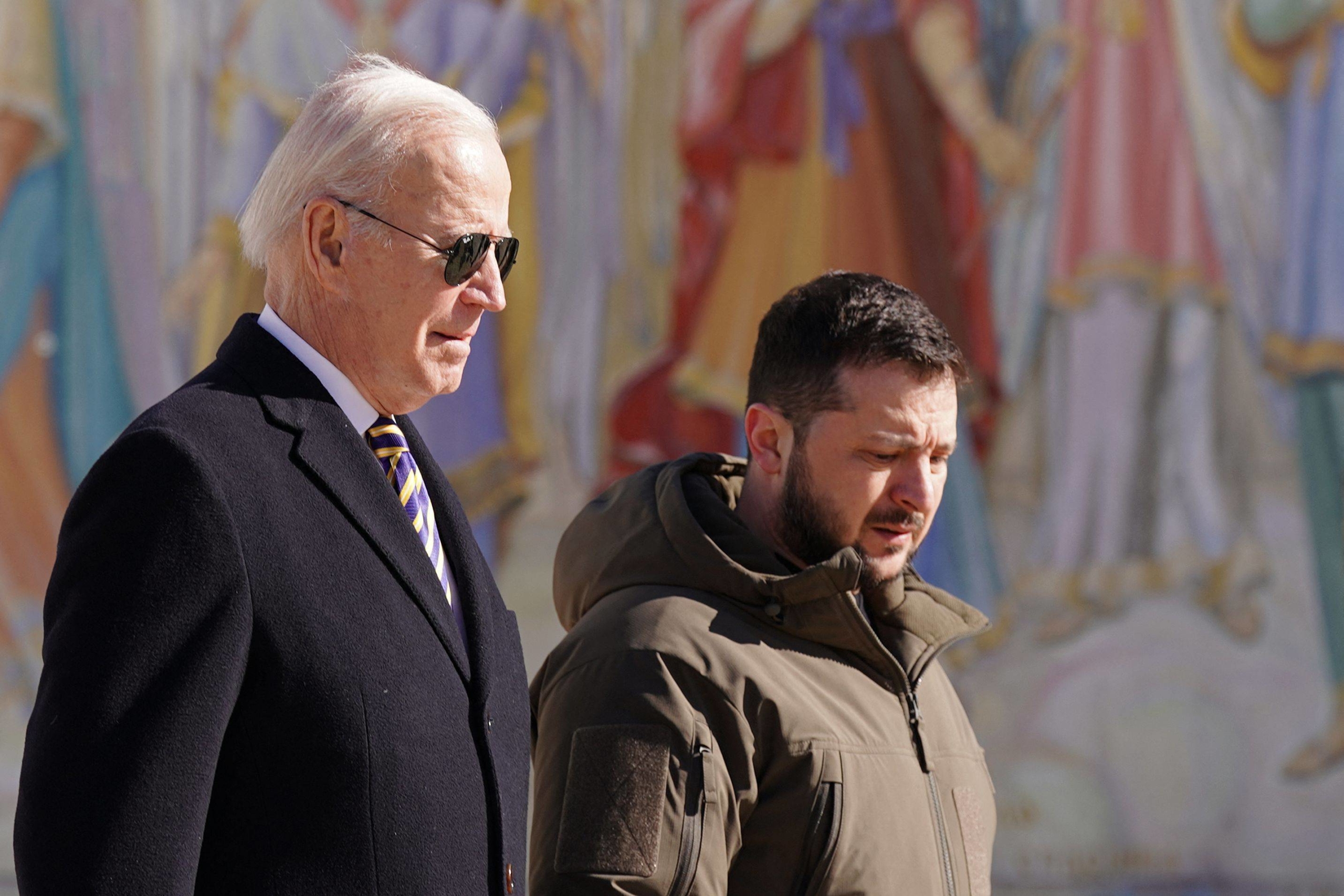 Biden pledges new military aid for Ukraine during Kyiv visit worth $500 million