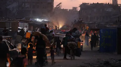 UN says Israeli evacuation orders have forced thousands of Palestinians out of Khan Younis