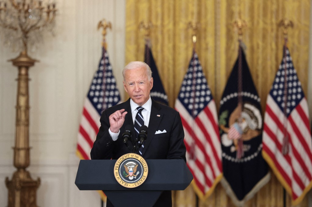 Biden vows to bring home every American who wants to leave Afghanistan