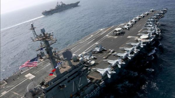Second U.S. aircraft carrier arrives in Mideast 