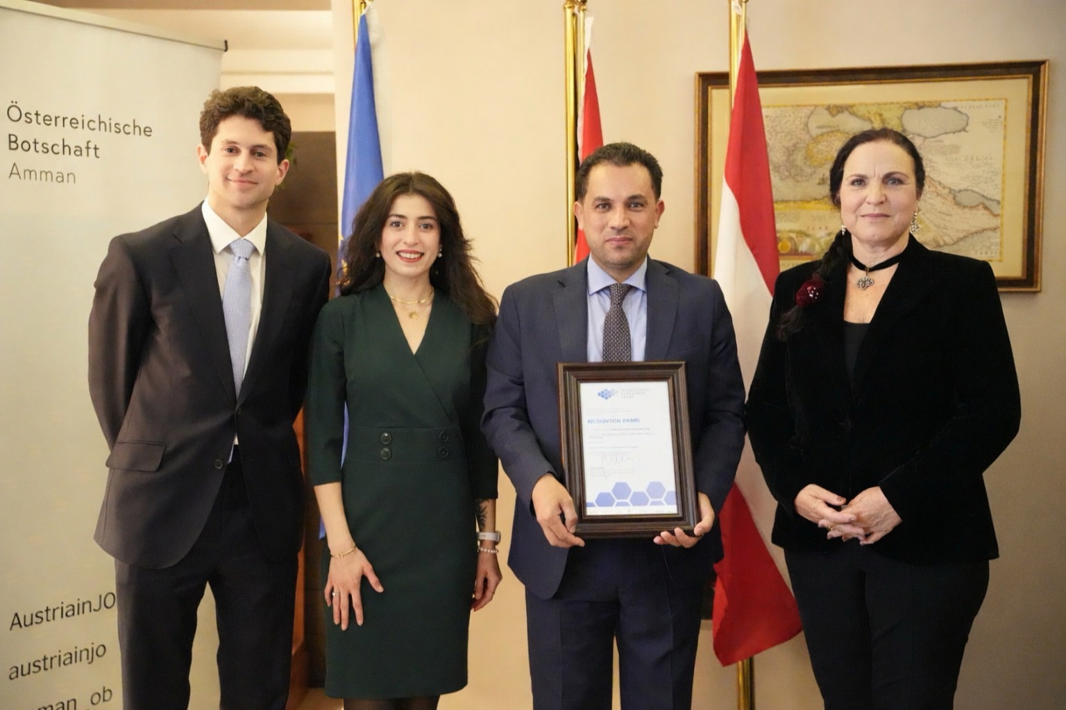 Jordanian Masarat organization earns special recognition at Austrian Intercultural Achievement Award