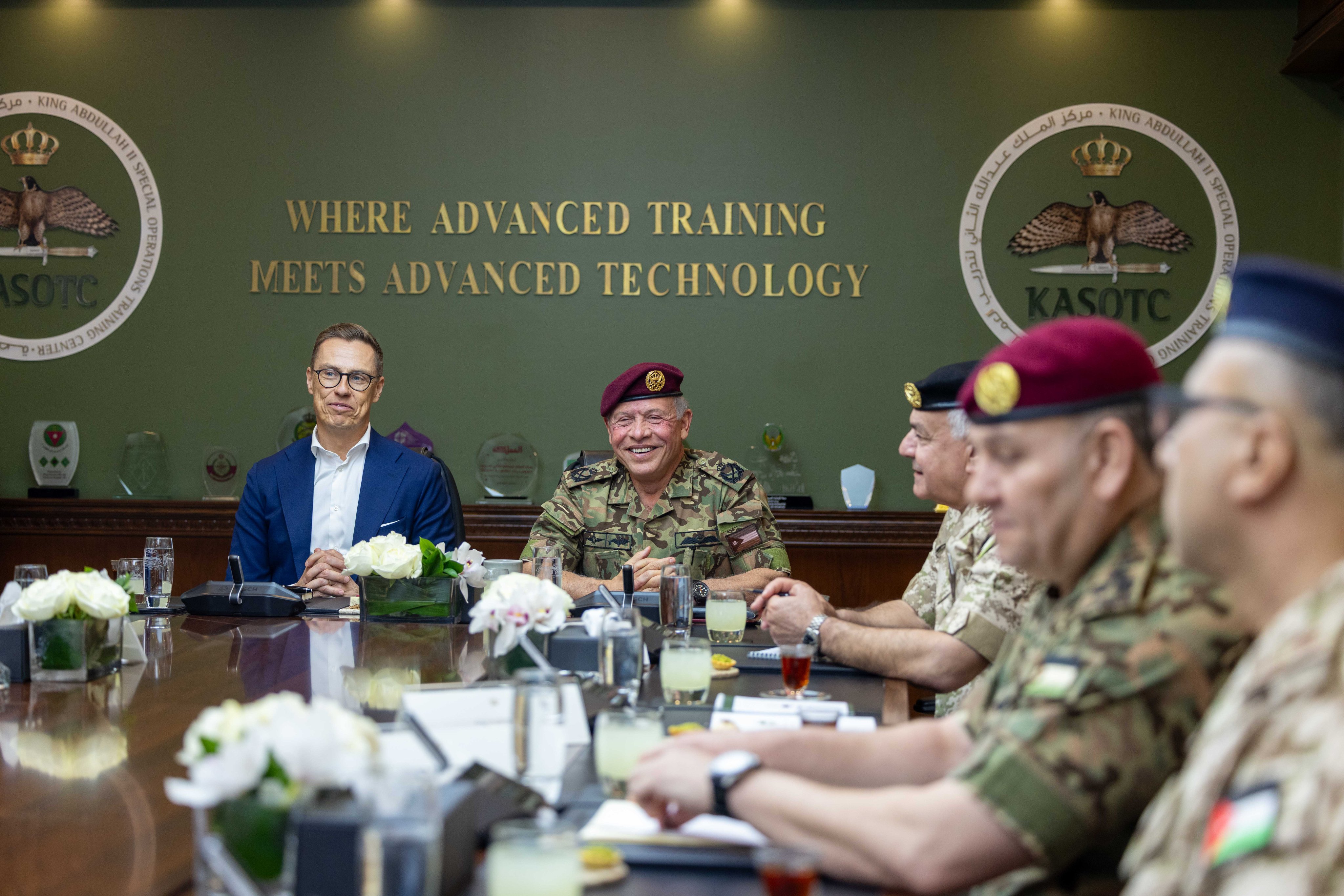 King, Finland president attend tactical exercise at KASOTC