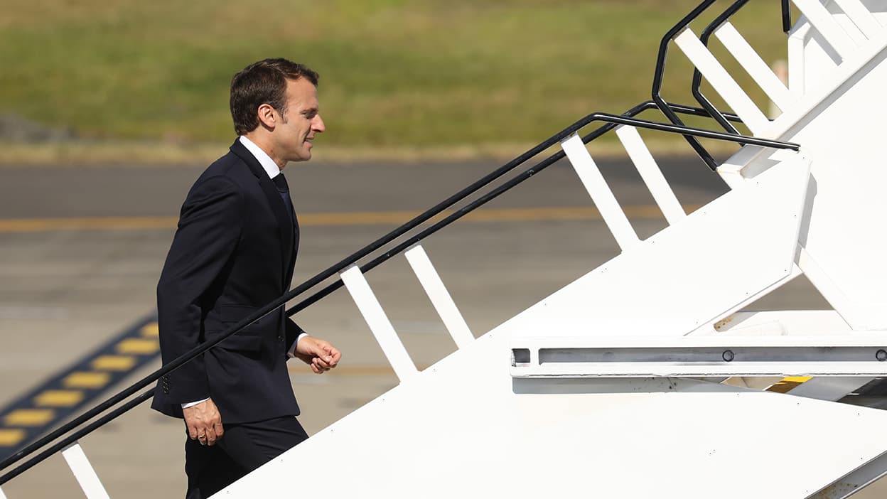 &Eacute;lys&eacute;e: Macron heads to Jordan after his visit to Jerusalem