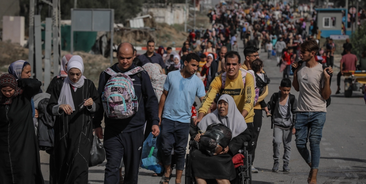 UNRWA: Over 75,000 Palestinians in Gaza displaced in last few days
