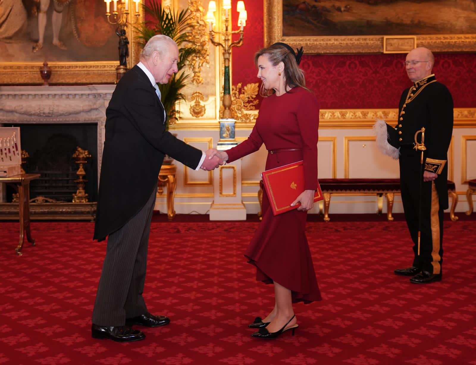 Nabih Berri& 039;s daughter presents credentials as Ambassador to UK 