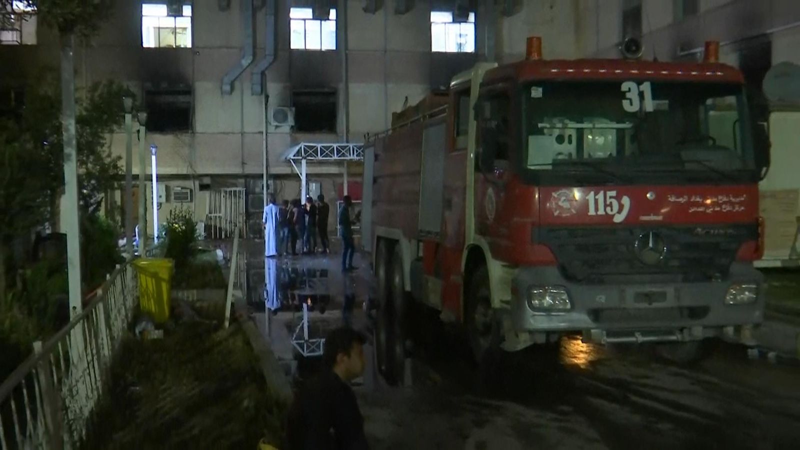 Ibn al-Khatib hospital fire death toll rises to 82 in Iraq