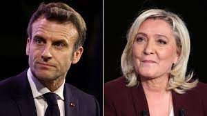 French presidential election: Emmanuel Macron and Marine Le Pen to face each other in final round