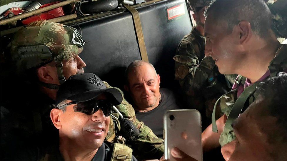Colombias most wanted drug lord Otoniel captured