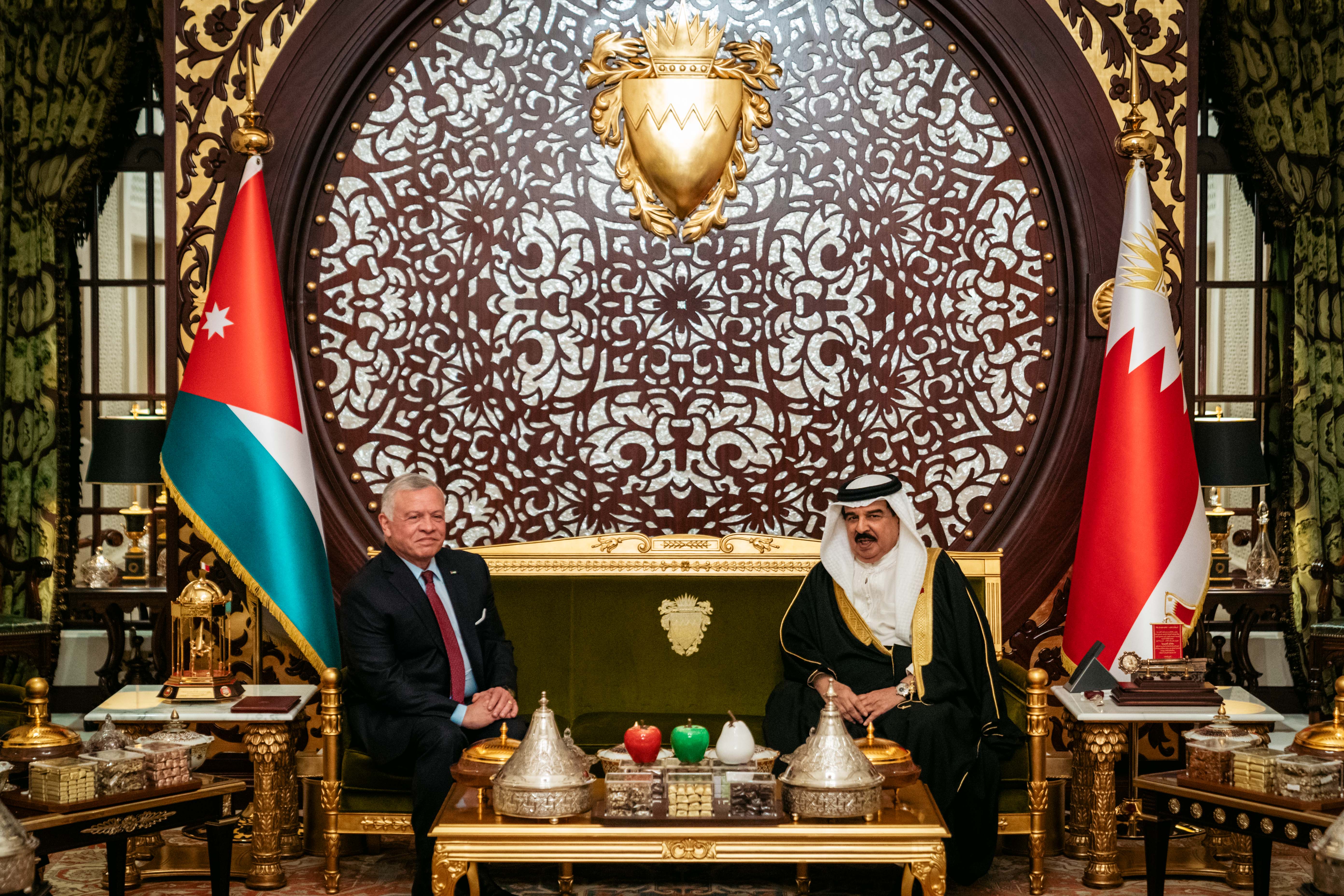 King meets Bahrain monarch | Jordan News | Ammon News