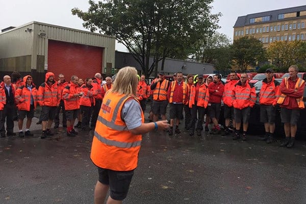 UK: Biggest strike of summer begins as postal workers walk out