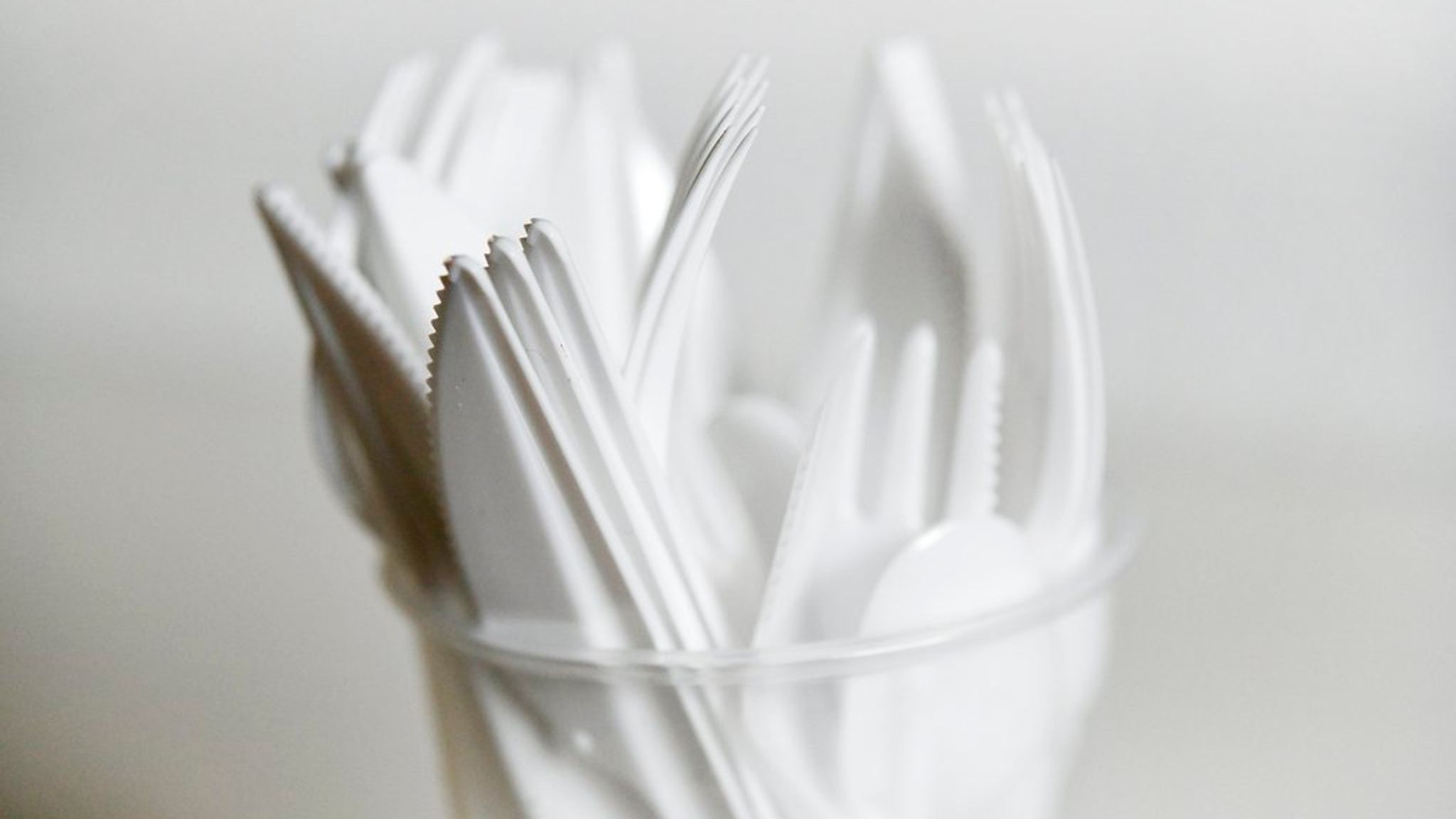 England to ban some single-use plastic items from October