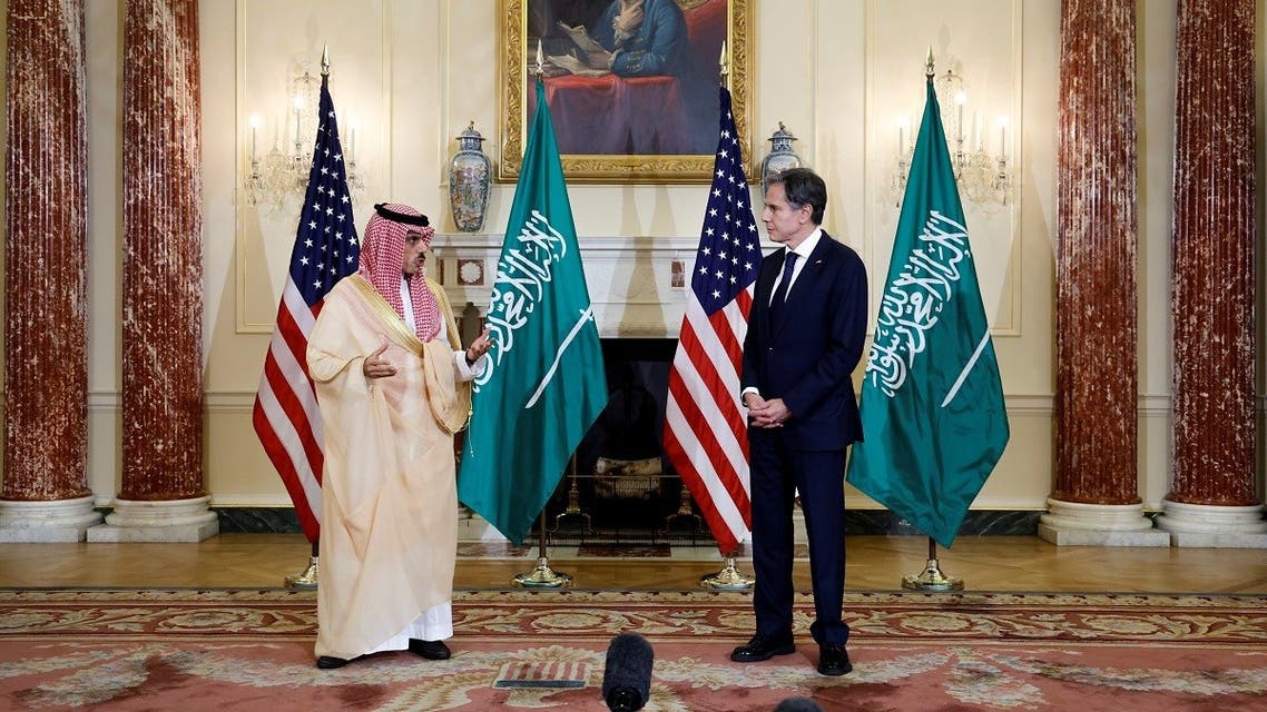 US committed to defense of Saudi Arabia, Blinken tells FM Prince Faisal