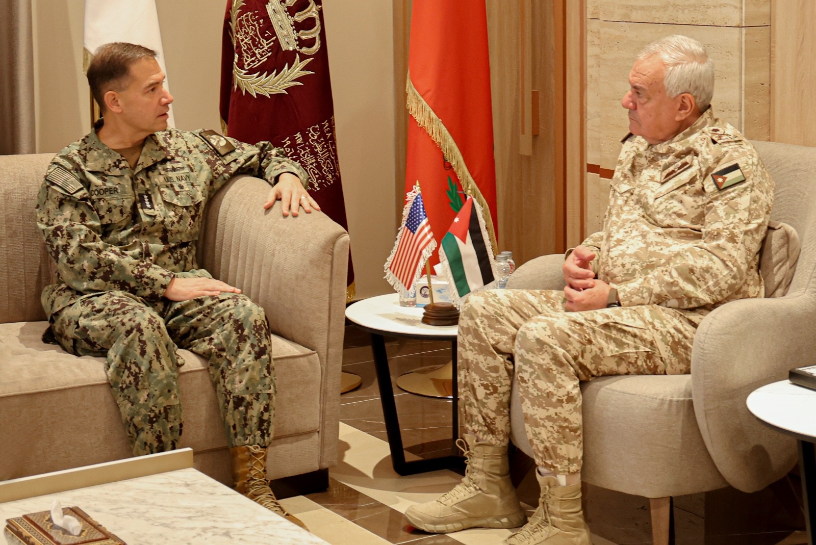 Army Chief receives Commander of U.S. Central Command