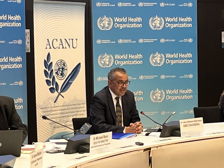 WHO Director General: Hopes COVID Global Health Emergency Can Be Declared Over in 2023
