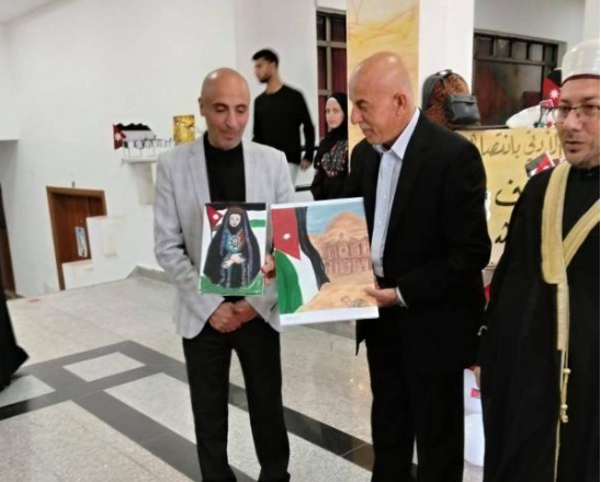 Al- Salt honors winners of most beautiful flag drawing and artwork competition