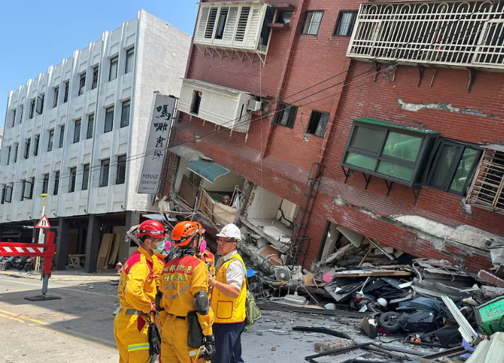 Taiwan hit by strongest quake in 25 years, 4 deaths reported 