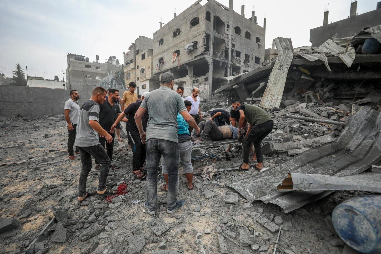 Deadly Israeli airstrikes on Gaza City leave dozens killed and wounded