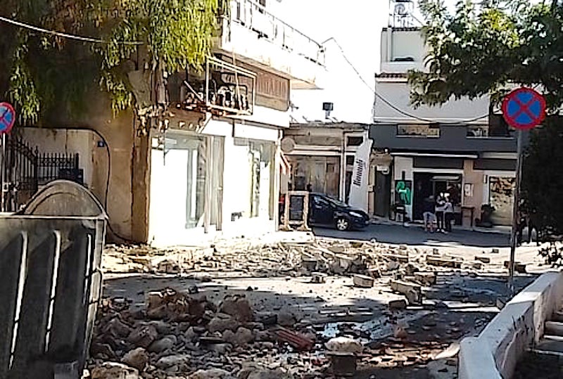 Strong quake hits Greeces biggest island of Crete, one person killed