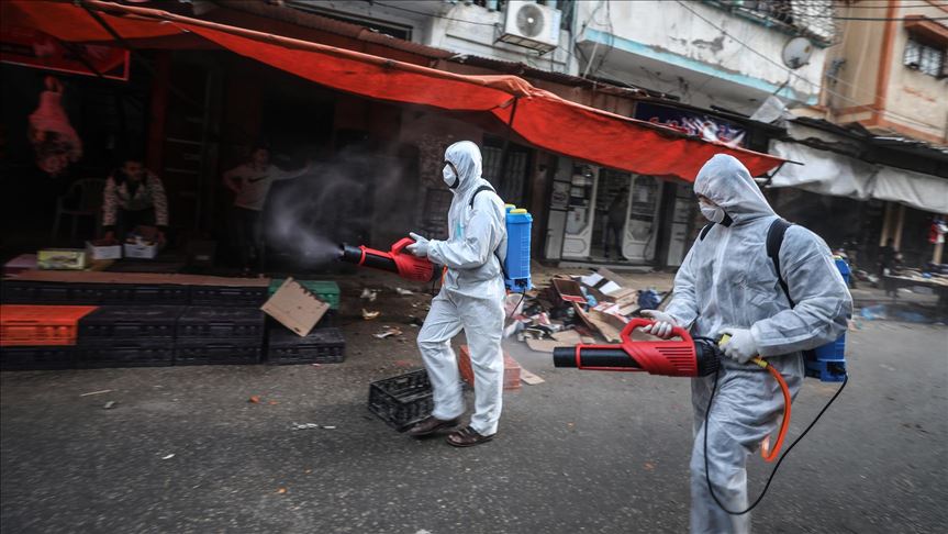 Gaza: 7 new coronavirus deaths, 586 cases