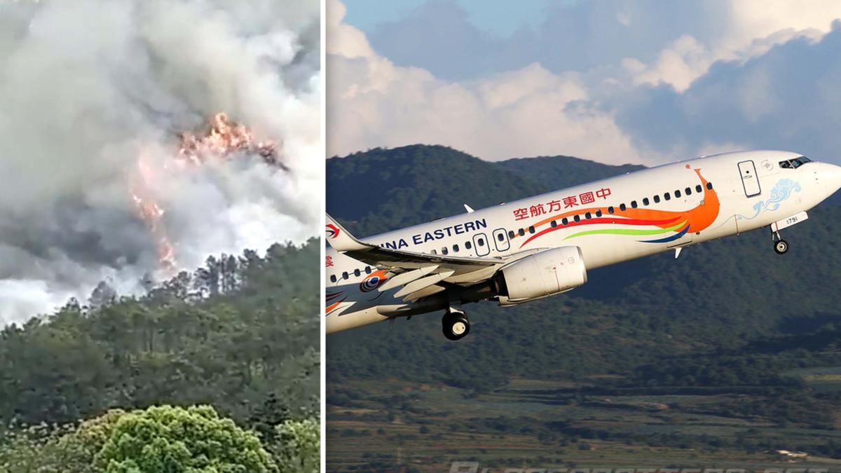 China Plane Crashes With 132 On Board