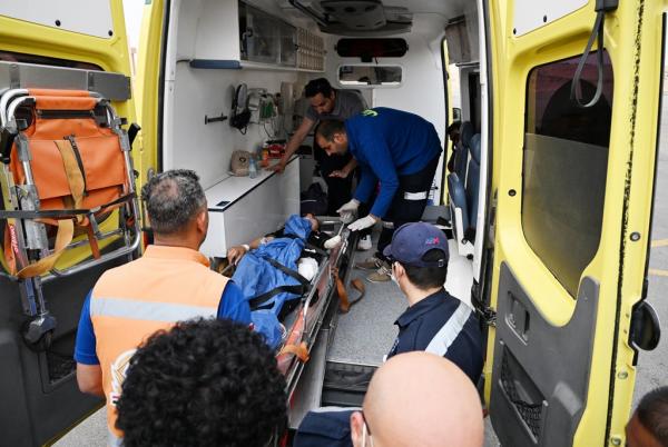 Group of wounded Palestinian children and cancer patients arrived in UAE