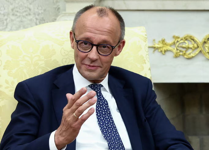 Germany& 039;s Merz tells Europe to assert itself to safeguard peace, prosperity