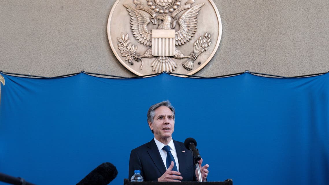 US, Egypt working to ensure Palestinians, Israelis live in &lsquo;safety&rsquo;: Blinken