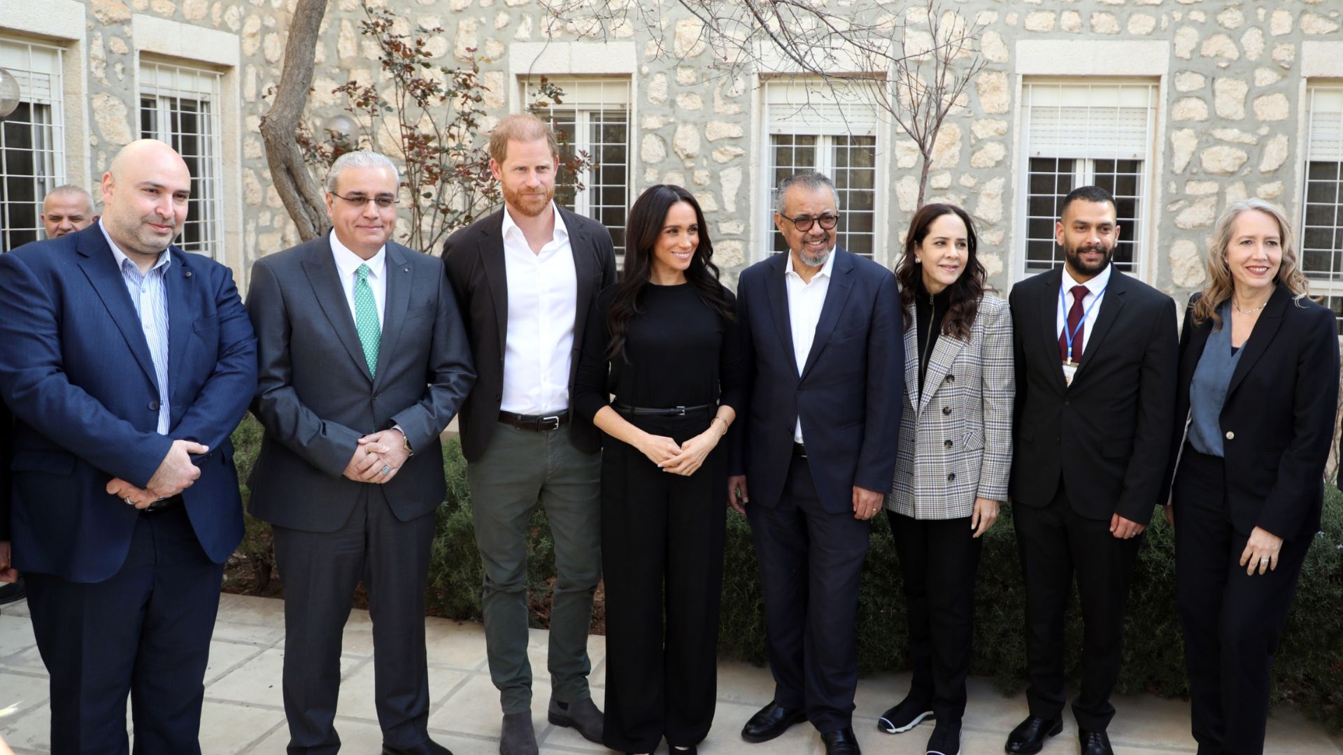 Duke, Duchess of Sussex visit National Center for Rehabilitation of Addicts