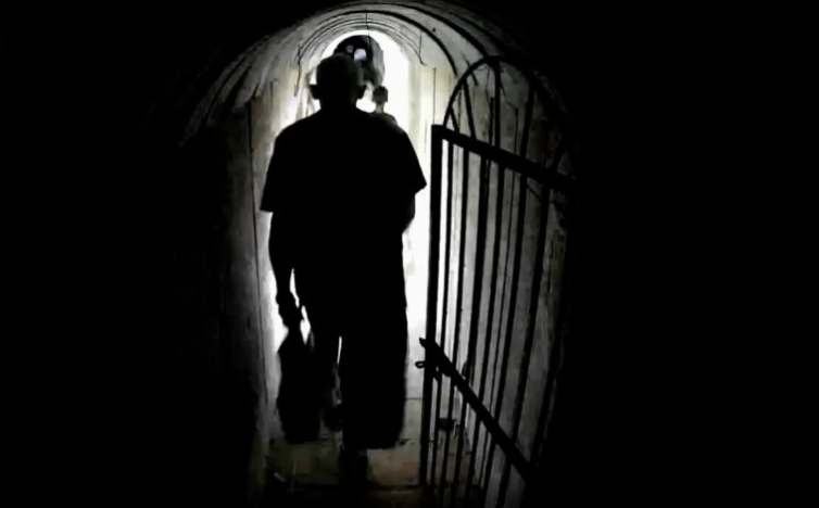Israel releases claim video shows Sinwar in tunnel under Khan Younis