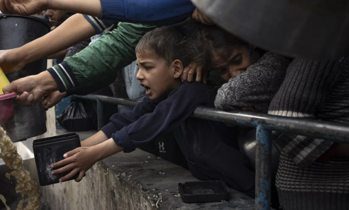 50 children suffering from malnutrition and starvation in northern Gaza