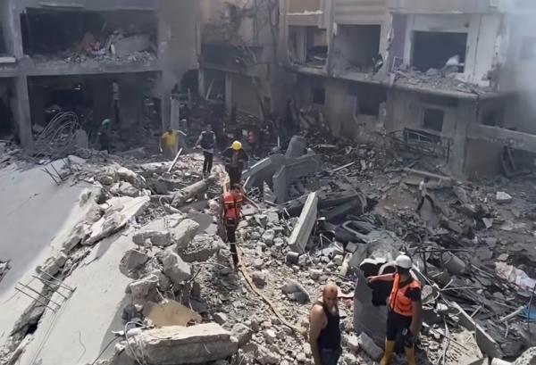 345 days of war: 4 Palestinians killed in Israeli airstrikes on Gaza