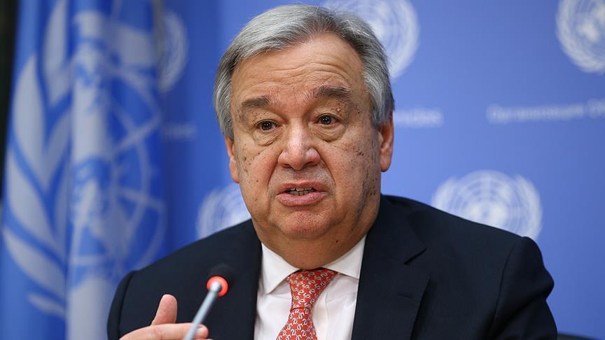 UN chief says right of Palestinians to build their own state must be recognized by all