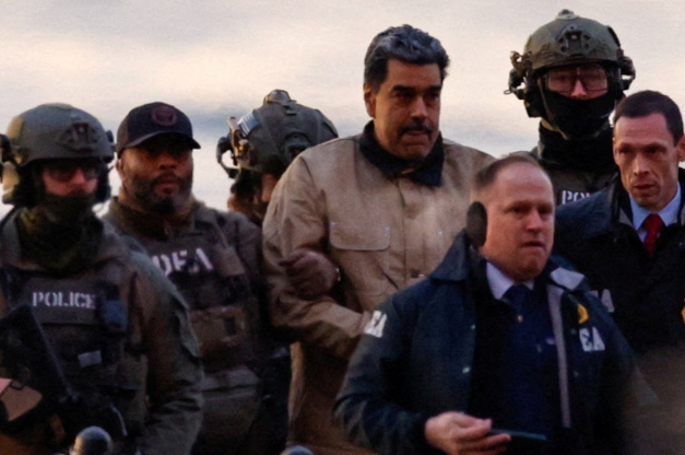 Maduro arrives at New York federal courthouse