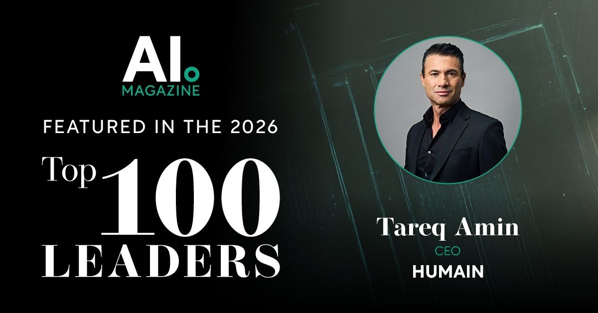 Jordanian Tareq Amin among top 10 leaders in AI