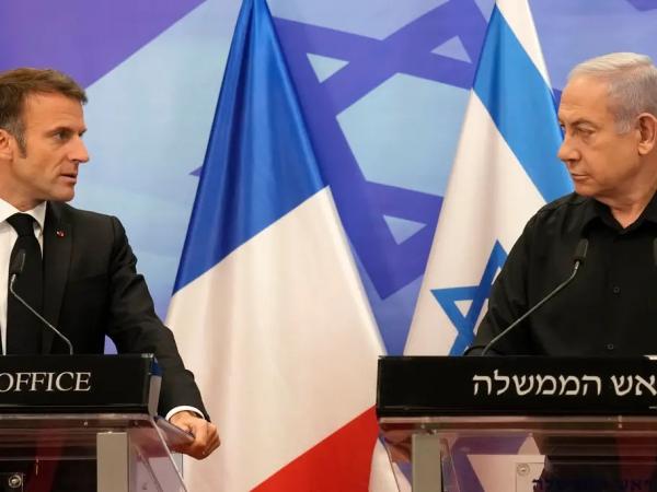 Macron to Netanyahu: Humanitarian operations with Jordan in Gaza in coming days