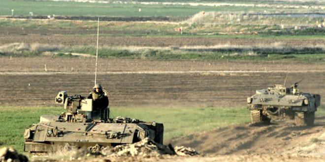 Israeli military vehicles breach Gaza&rsquo;s central area border, raze land