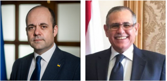 Ukraine: Maksym Subkh holds phone conversation with Deputy Minister of Foreign Affairs of Egypt Ihab Nasr
