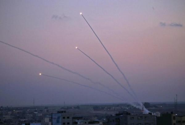 Gaza rocket barrage launched at southern Israel