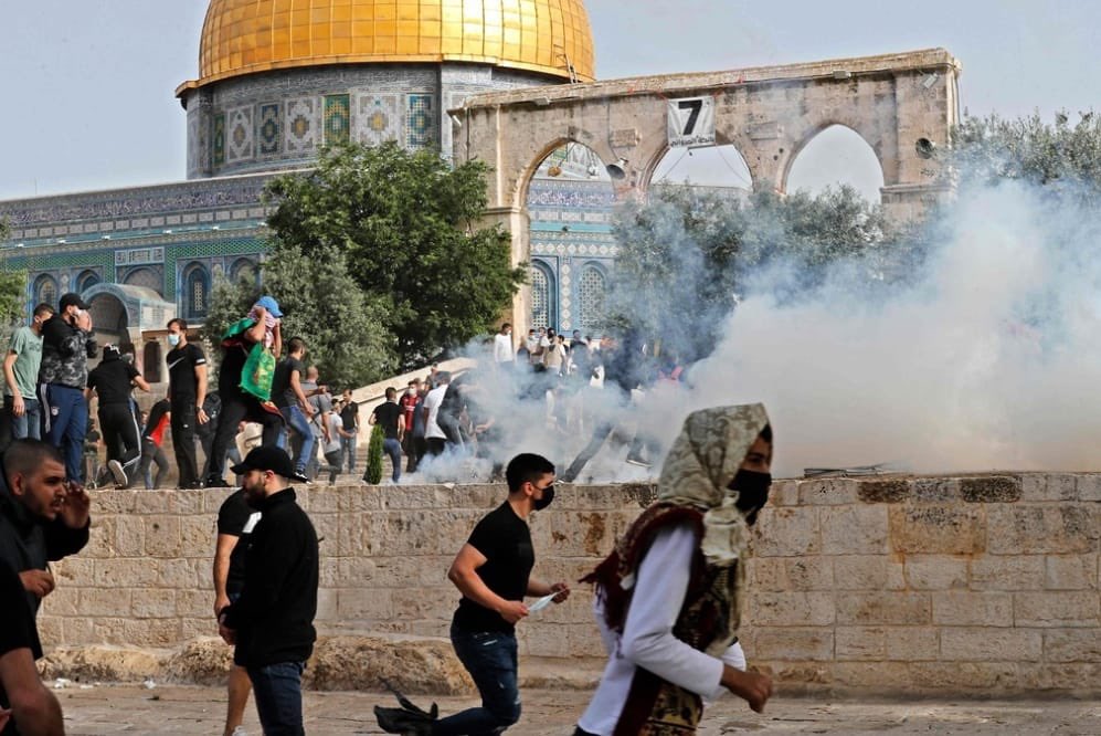 Scores injured as Israeli forces assault worshippers, storm Al-Aqsa Mosque