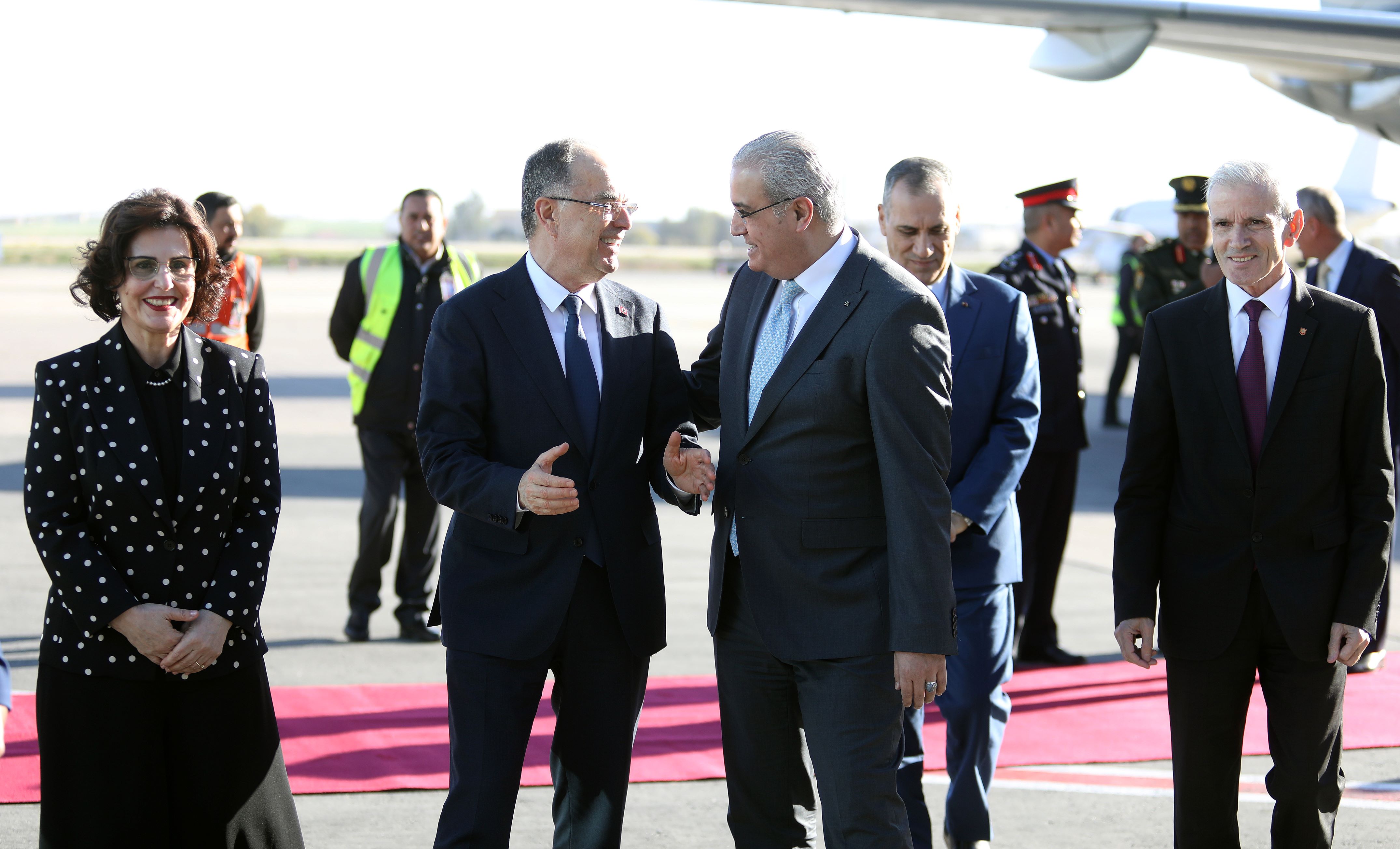 Albanian President arrives in Jordan