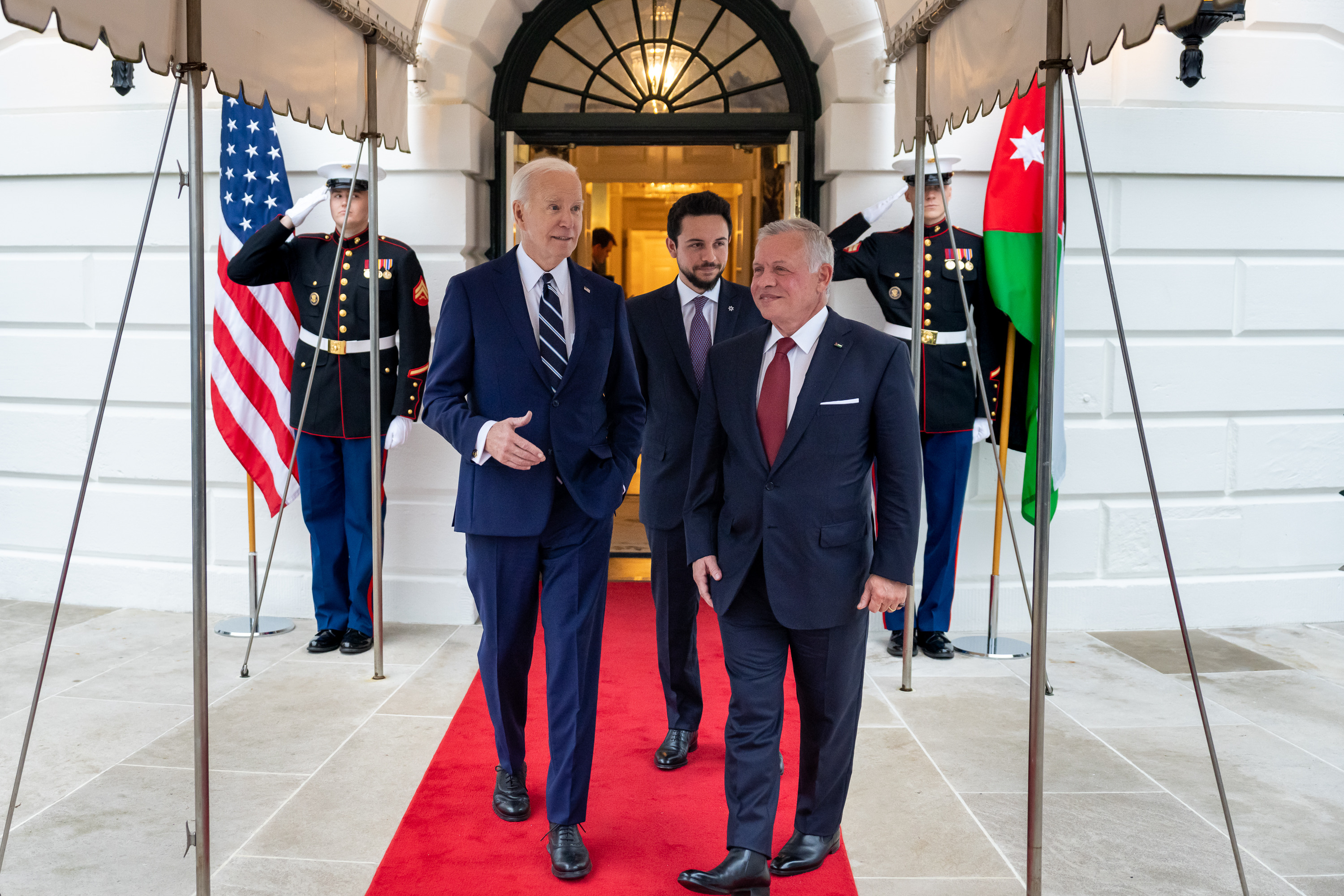 Biden after meeting with King: In difficult times like these, bonds between our nations are more important 