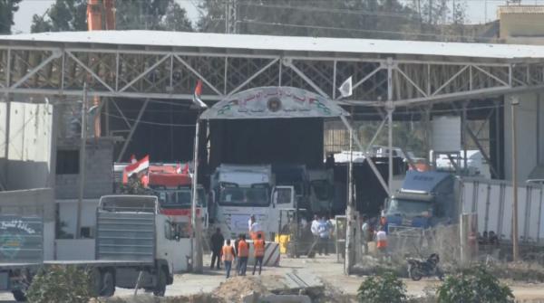 17 aid trucks enter Gaza from Rafah border 
