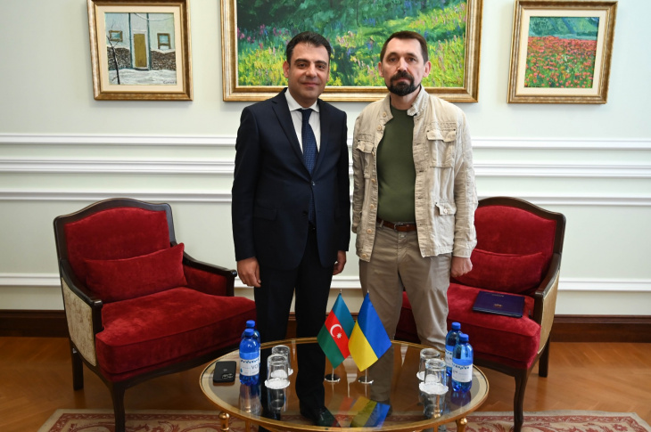 Ukraine&rsquo;s deputy foreign minister met with Azerbaijani ambassador to Ukraine